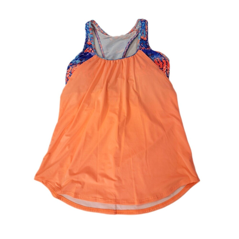 TYR Emerald Lake 2-in-1 Tankini TEMC7AH Coral Blue Size L (10/12) - Picture 11 of 16